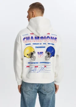 Sweaters En Hoodies<The Sting Hoodie champions wit, off-white