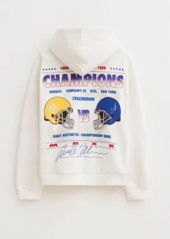 Sweaters En Hoodies<The Sting Hoodie champions wit, off-white