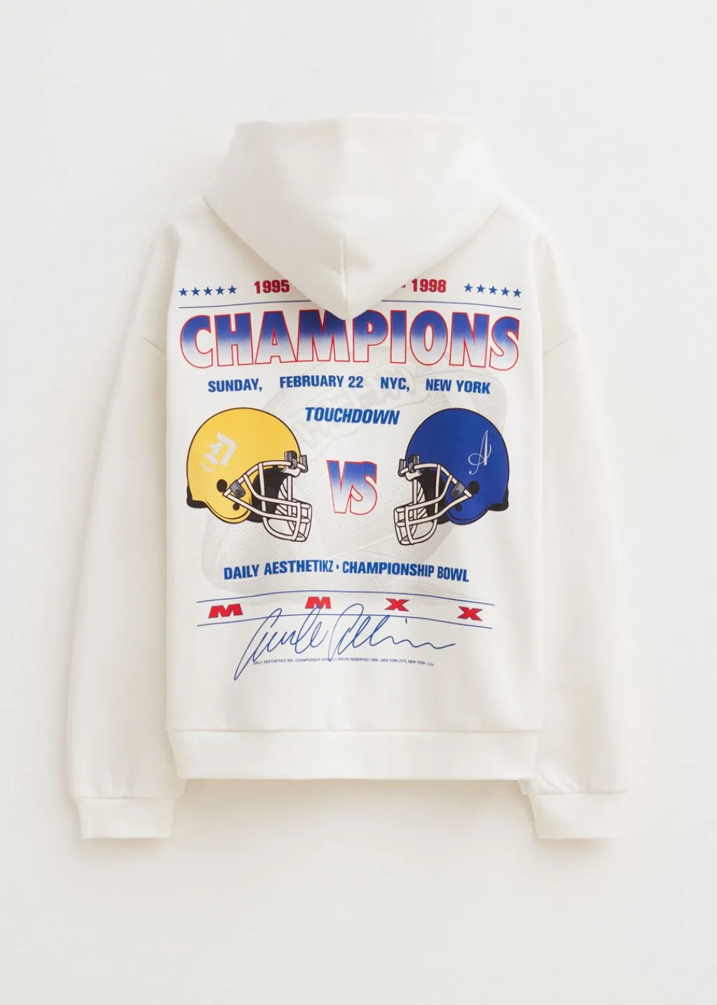 Sweaters En Hoodies<The Sting Hoodie champions wit, off-white