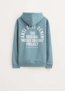 Sweaters En Hoodies<The Sting Hoodie indigo origins blauw, ijs
