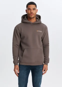 Sweaters En Hoodies<The Sting Hoodie kaart Scandinavië lichtbruin