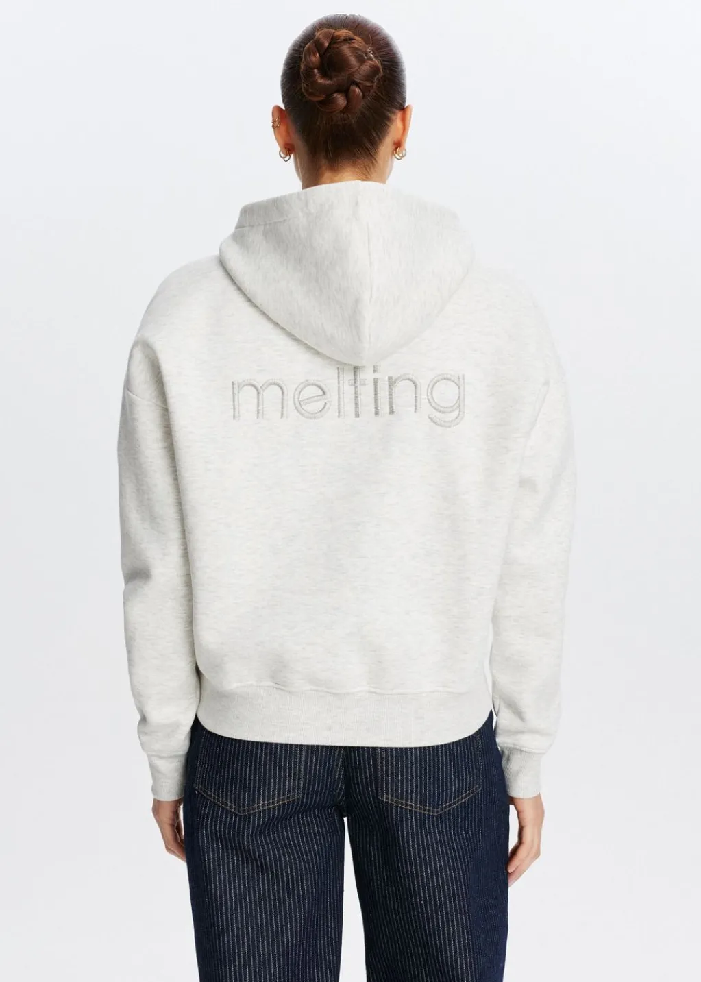 Sweaters En Hoodies<The Sting Hoodie Melting grijs, licht melee