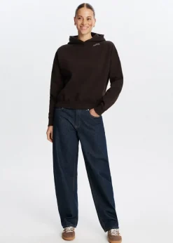 Sweaters En Hoodies<The Sting Hoodie Melting donkerbruin