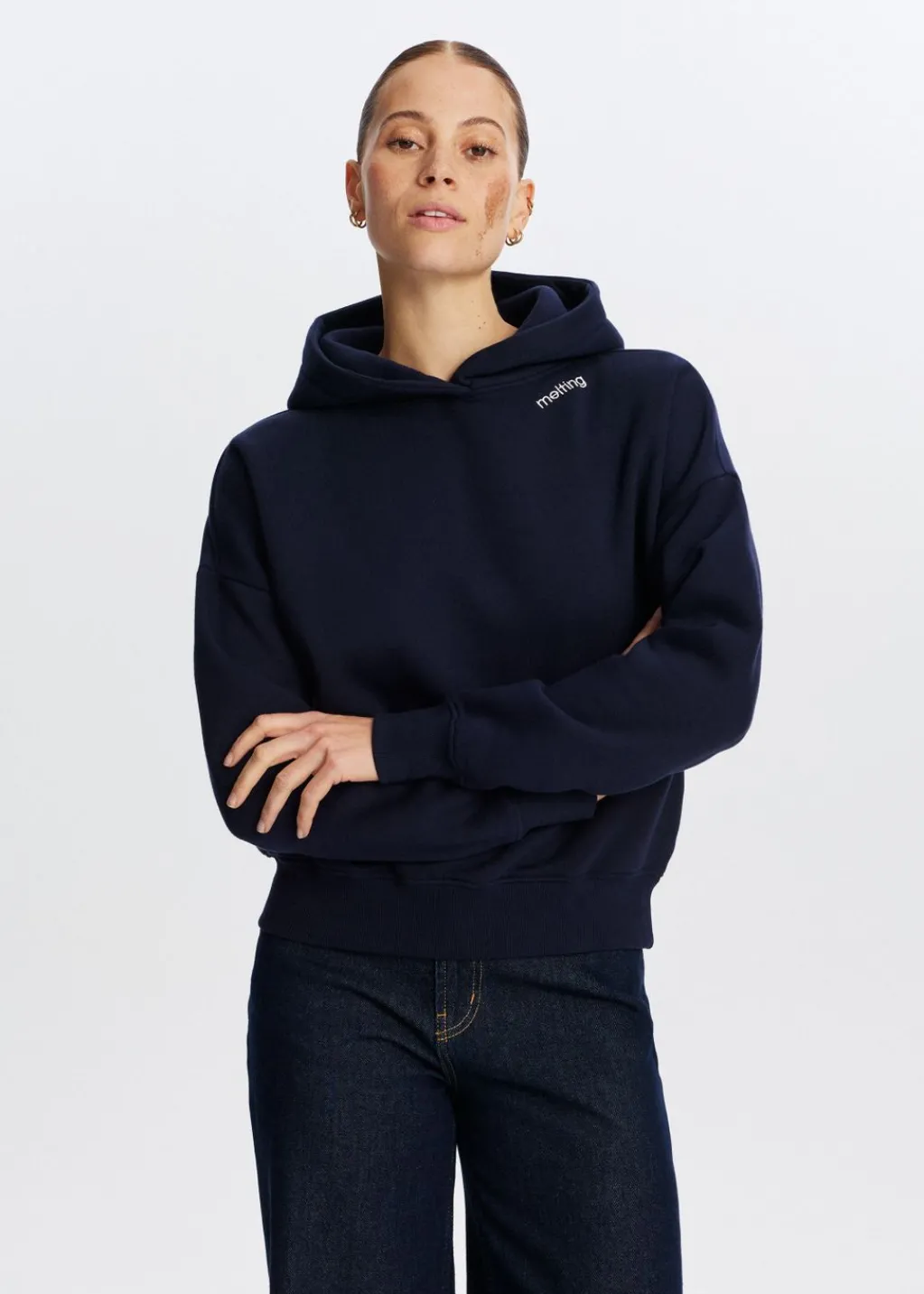 Sweaters En Hoodies<The Sting Hoodie Melting donkerblauw