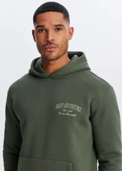 Sweaters En Hoodies<The Sting Hoodie met borduurdetails bos, midden
