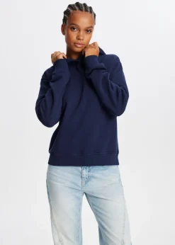 Sweaters En Hoodies<The Sting Hoodie met kanten detail donkerblauw