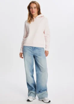 Sweaters En Hoodies<The Sting Hoodie met kanten detail lichtroze