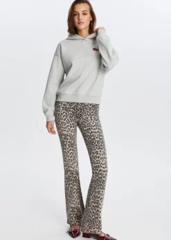 Sweaters En Hoodies<The Sting Hoodie met kersenprint grijs, licht melee