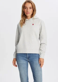 Sweaters En Hoodies<The Sting Hoodie met koffieprint grijs, licht melee