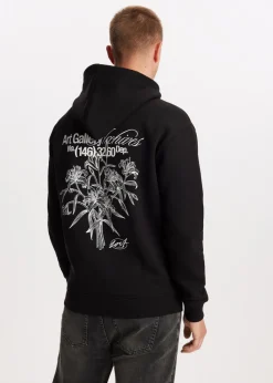 Sweaters En Hoodies<The Sting Hoodie met print bloemen zwart