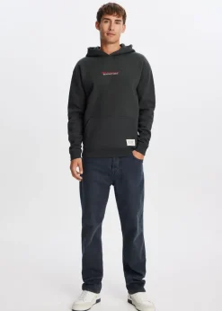 Sweaters En Hoodies<The Sting Hoodie met print bonsai antraciet