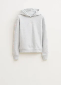 Sweaters En Hoodies<The Sting Hoodie met sleeve grijs gem&ecirc;leerd