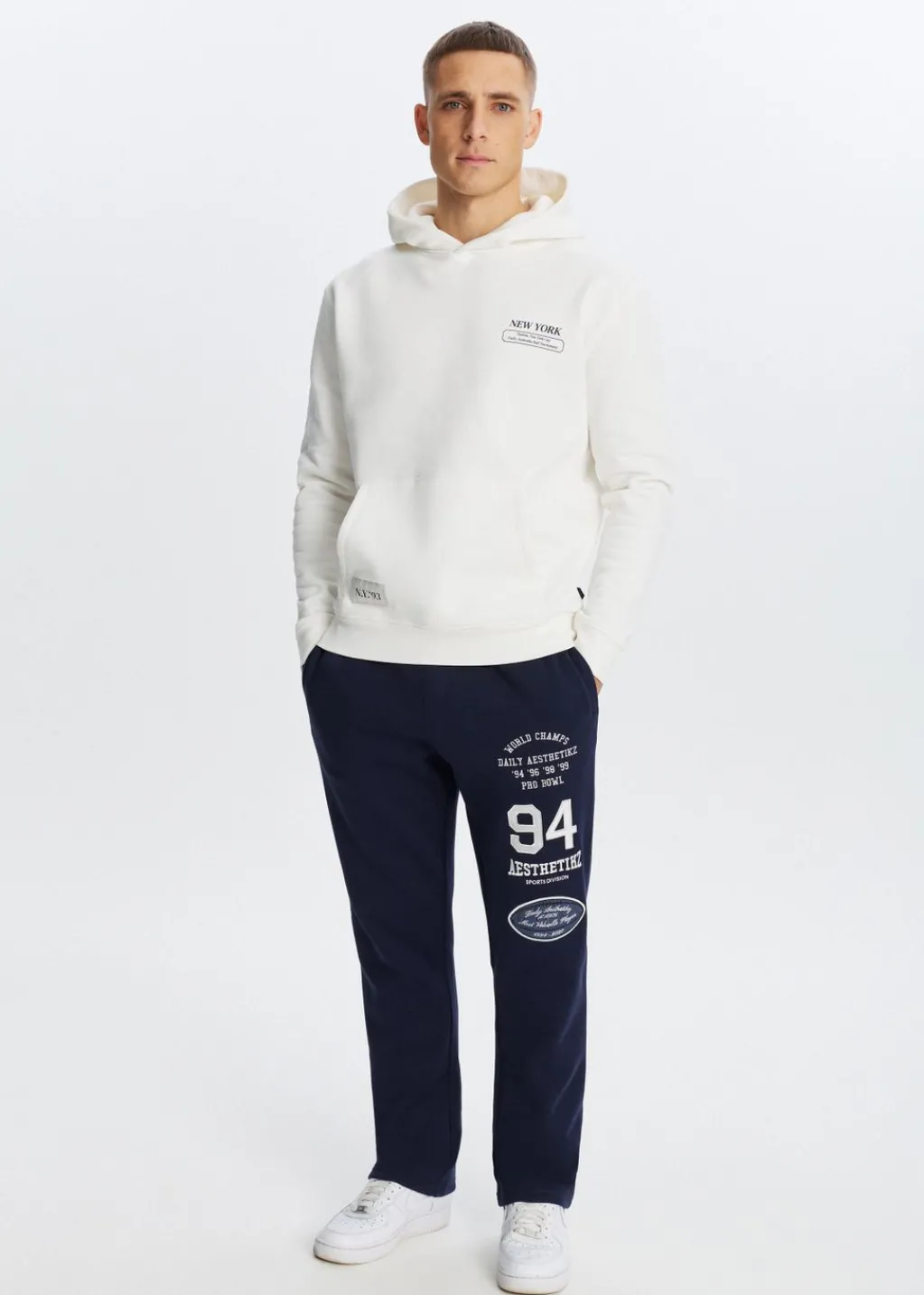 Sweaters En Hoodies<The Sting Hoodie rugby wit, off-white