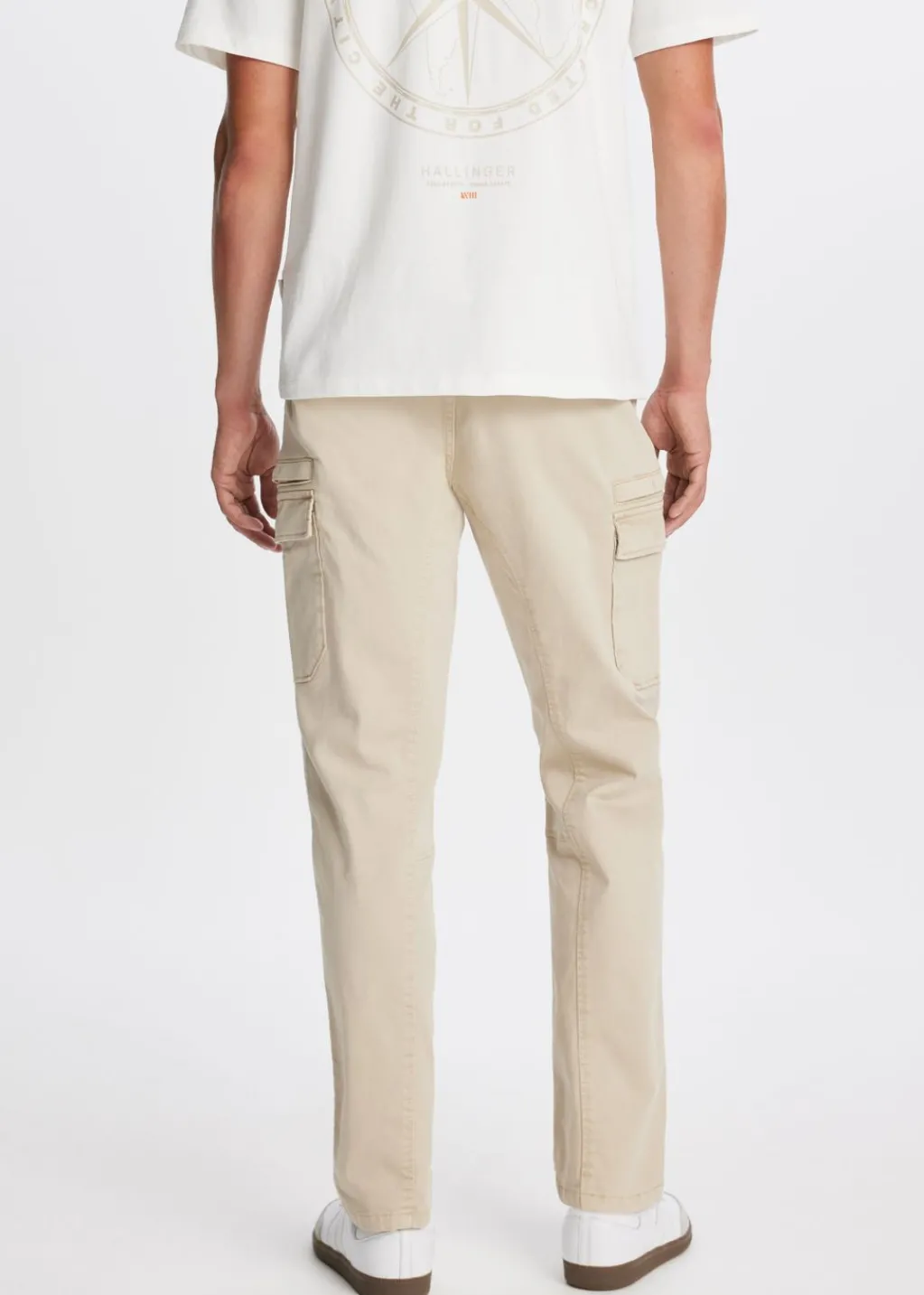 Broeken<The Sting Hybrid cargo broek lichtzand