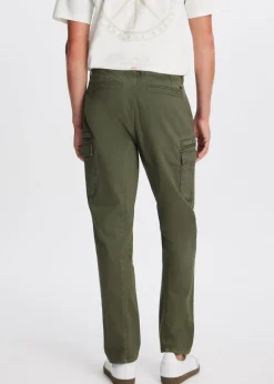 Broeken<The Sting Hybrid cargo broek donkergroen