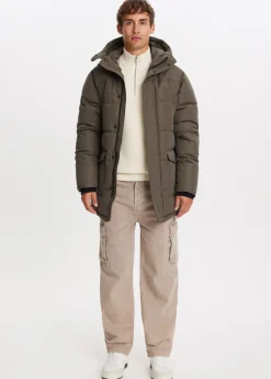 Jassen<The Sting Jas met capuchon taupe, dark