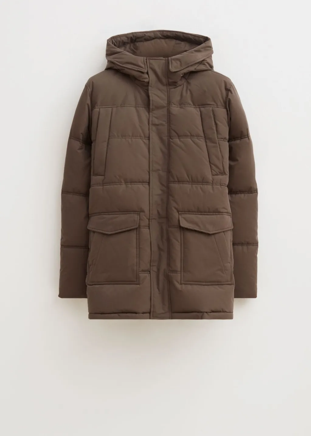 Jassen<The Sting Jas met capuchon taupe, dark