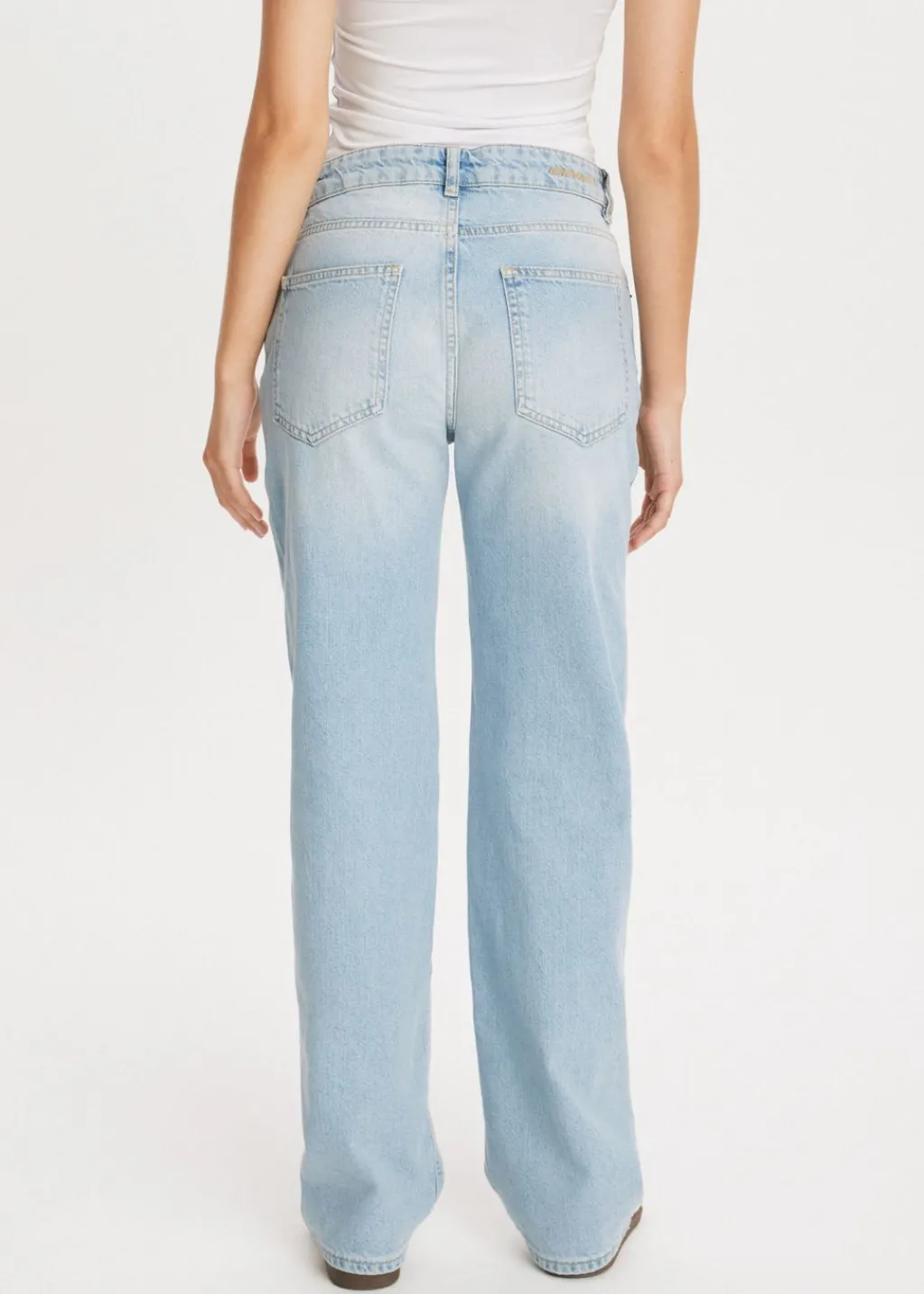 Jeans<The Sting Jeans met sterren blauw, used light