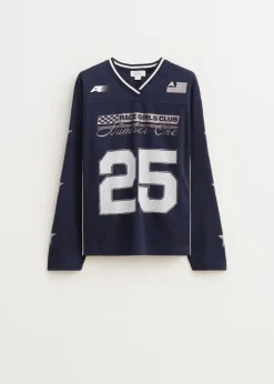 T-Shirts<The Sting Jersey t-shirt met print donkerblauw