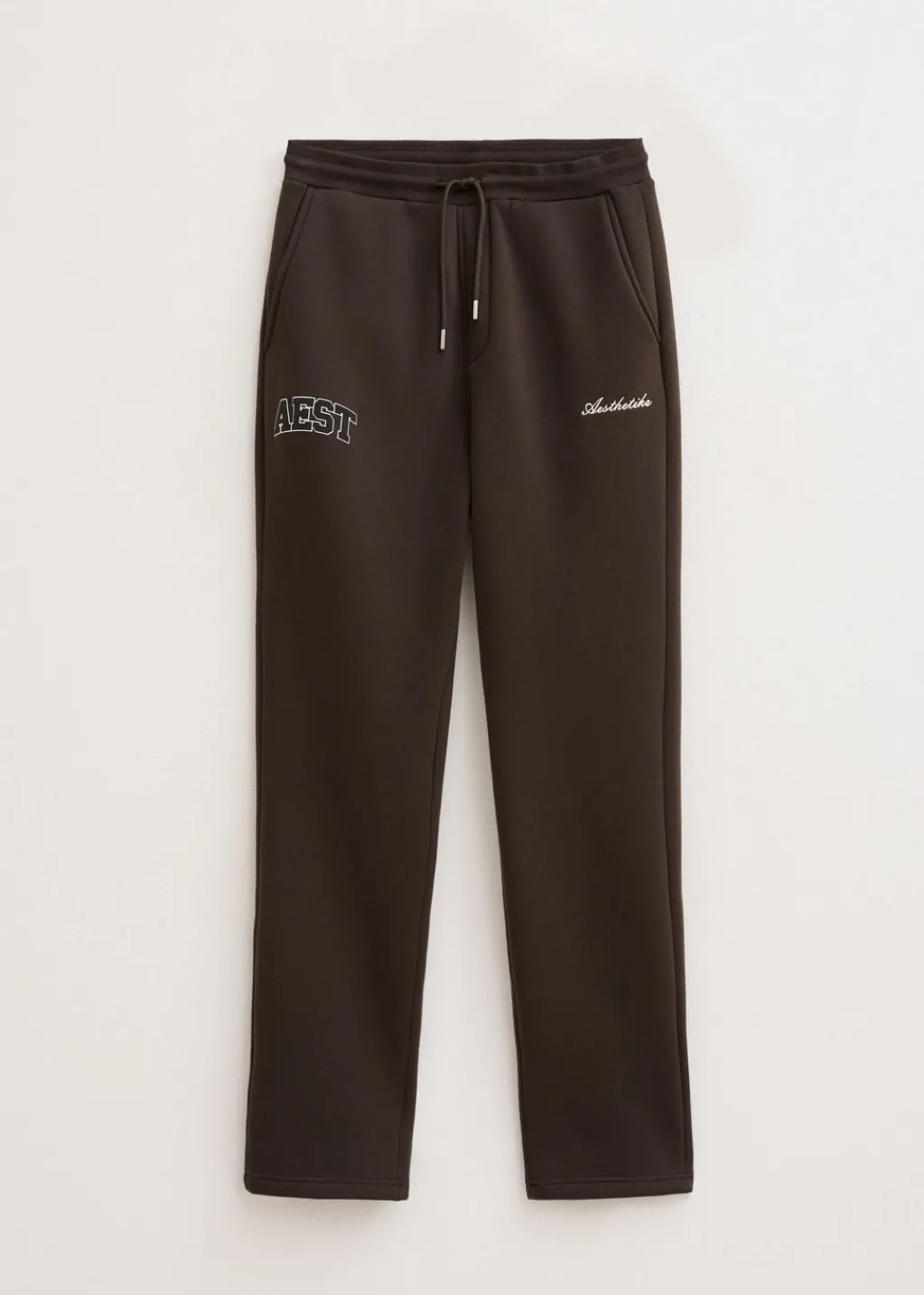 Broeken<The Sting Joggingbroek met merk bruin