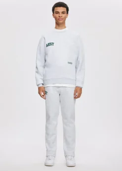 Broeken<The Sting Joggingbroek met merk grijs, licht melee