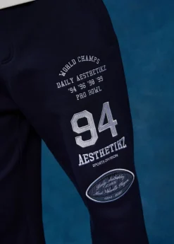 Broeken<The Sting Joggingbroek world champs donkerblauw