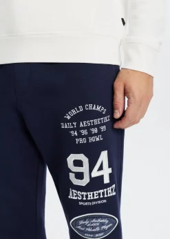 Broeken<The Sting Joggingbroek world champs donkerblauw