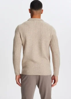 Polo's|Truien En Vesten<The Sting Johnny polo met structuur zand gemêleerd