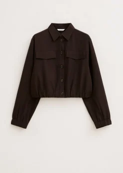Blazers En Gilets<The Sting Kort jasje donkerbruin