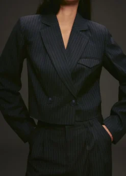Blazers En Gilets<The Sting Korte blazer met strepen meerkleurig