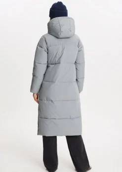 Jassen<The Sting Lange puffer jacket grijs