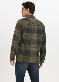 Overshirts<The Sting Liam overshirt donkergroen