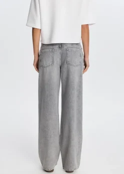 Jeans<The Sting Loose fit jeans grijs, used middle