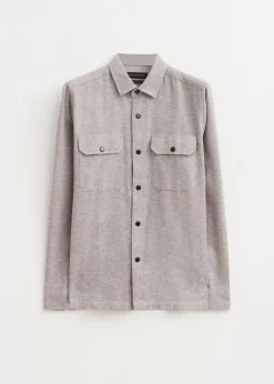 Overshirts<The Sting Melange overshirt lichtbruin