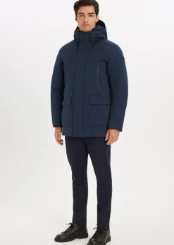 Jassen<The Sting Melange parka donkerblauw