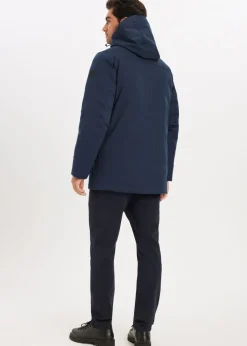 Jassen<The Sting Melange parka donkerblauw