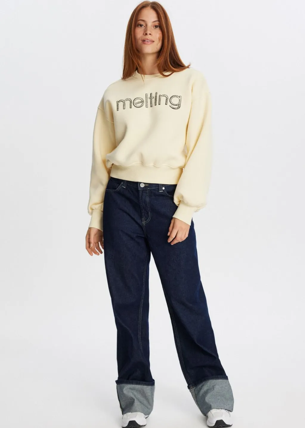 Sweaters En Hoodies<The Sting Melting sweater creme