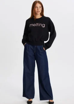 Sweaters En Hoodies<The Sting Melting sweater zwart