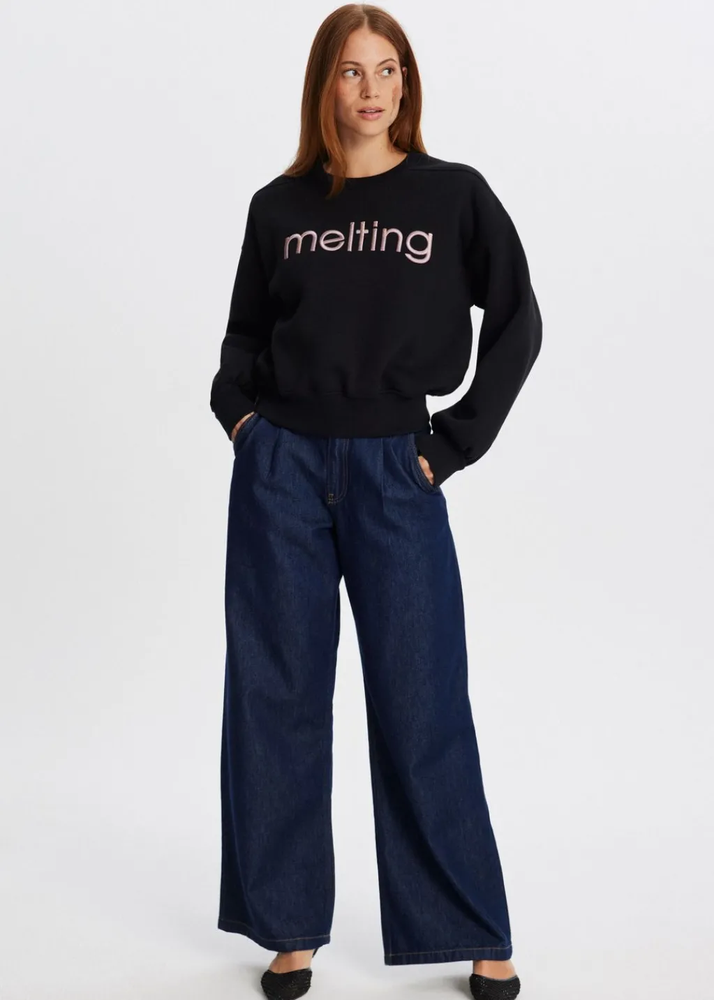 Sweaters En Hoodies<The Sting Melting sweater zwart