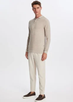 Polo's|Truien En Vesten<The Sting Merinowol polo zand