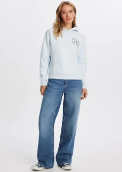 Sweaters En Hoodies<The Sting New York hoodie lichtblauw