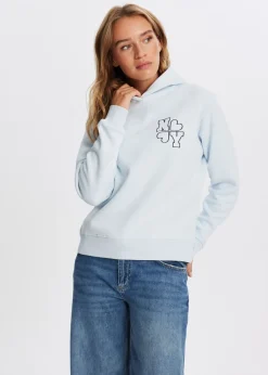 Sweaters En Hoodies<The Sting New York hoodie lichtblauw
