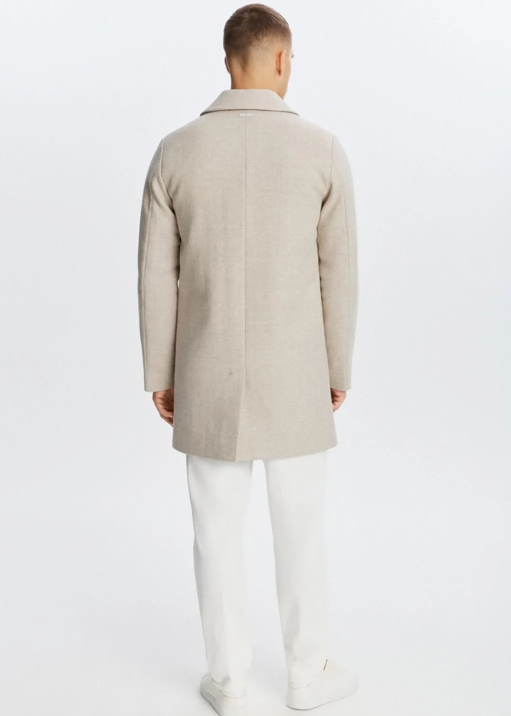 Jassen<The Sting Overcoat lichtzand