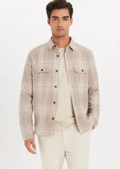 Overshirts<The Sting Overshirt met knopen zand