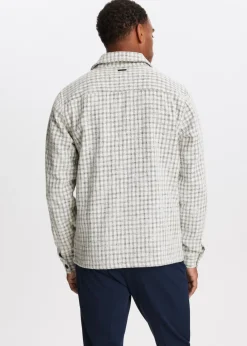 Overshirts<The Sting Overshirt met knopen lichtgrijs