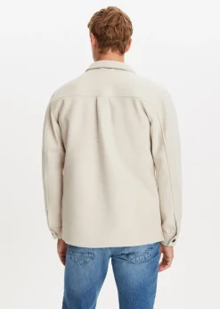 Overshirts<The Sting Overshirt met knopen off-white gem&ecirc;leerd
