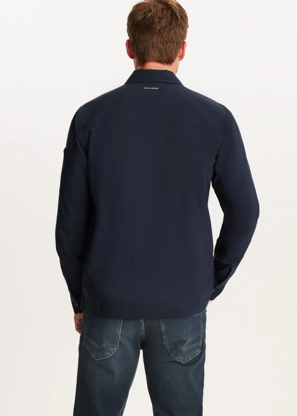 Overshirts<The Sting Overshirt met rits donkerblauw