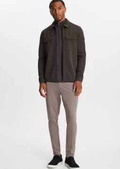 Overshirts<The Sting Overshirt met ritssluiting deepmocca