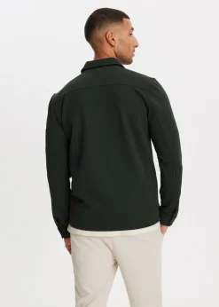 Overshirts<The Sting Overshirt met ritssluiting groen, grijs