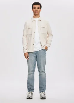 Overshirts<The Sting Overshirt met structuur vanille geel